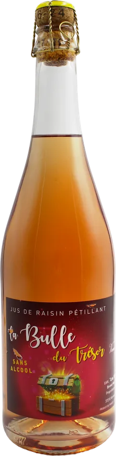 La Bulle du Trésor, alcohol-free sparkling grape juice